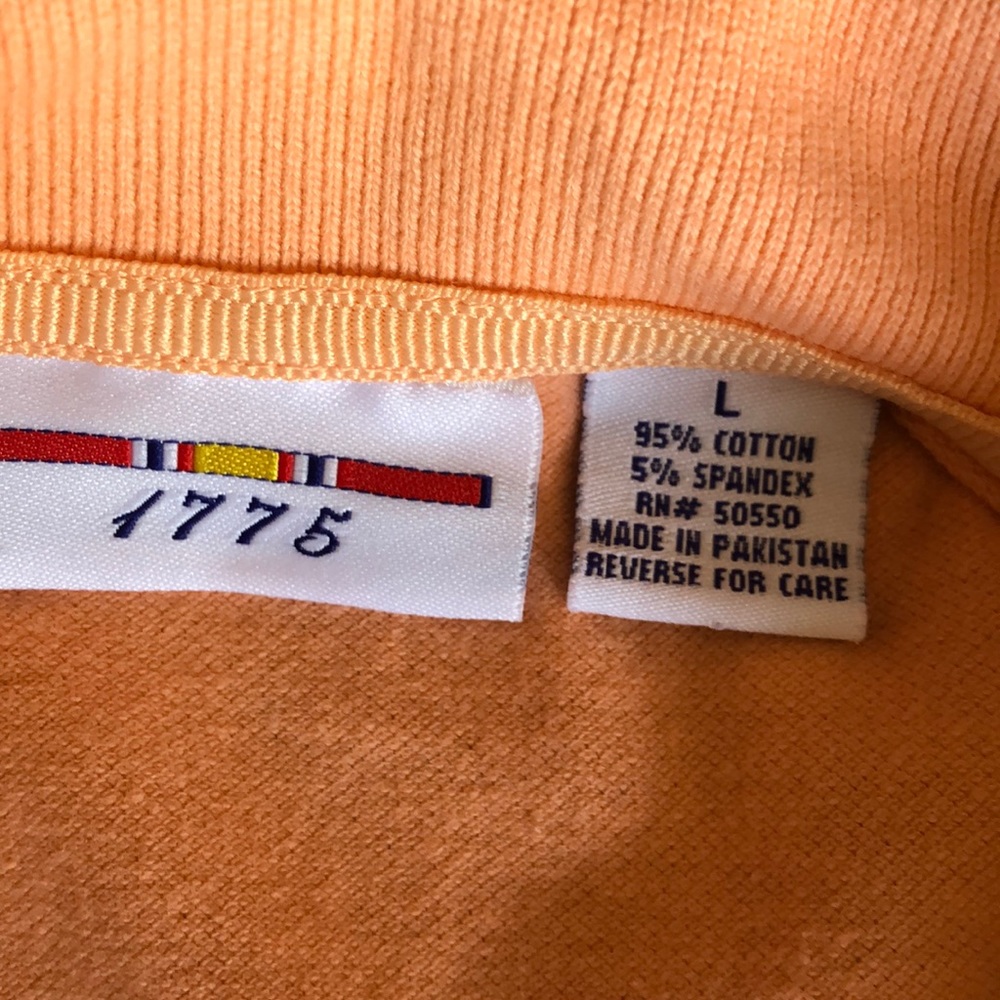Beautiful melon colored polo! - Picture 5 of 5